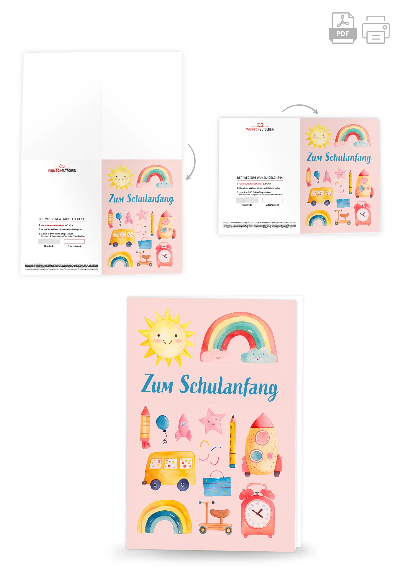 Zum Schulanfang - Wasserfarbe - Image 4