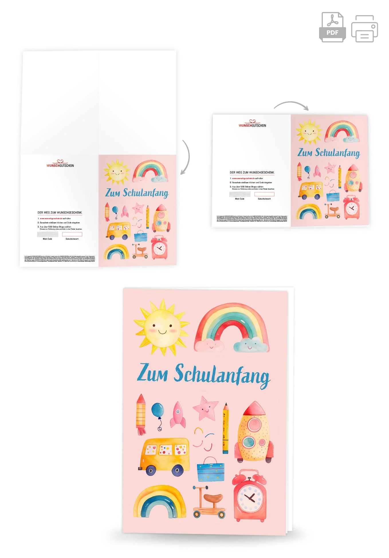 Zum Schulanfang - Wasserfarbe PDF - Image 4