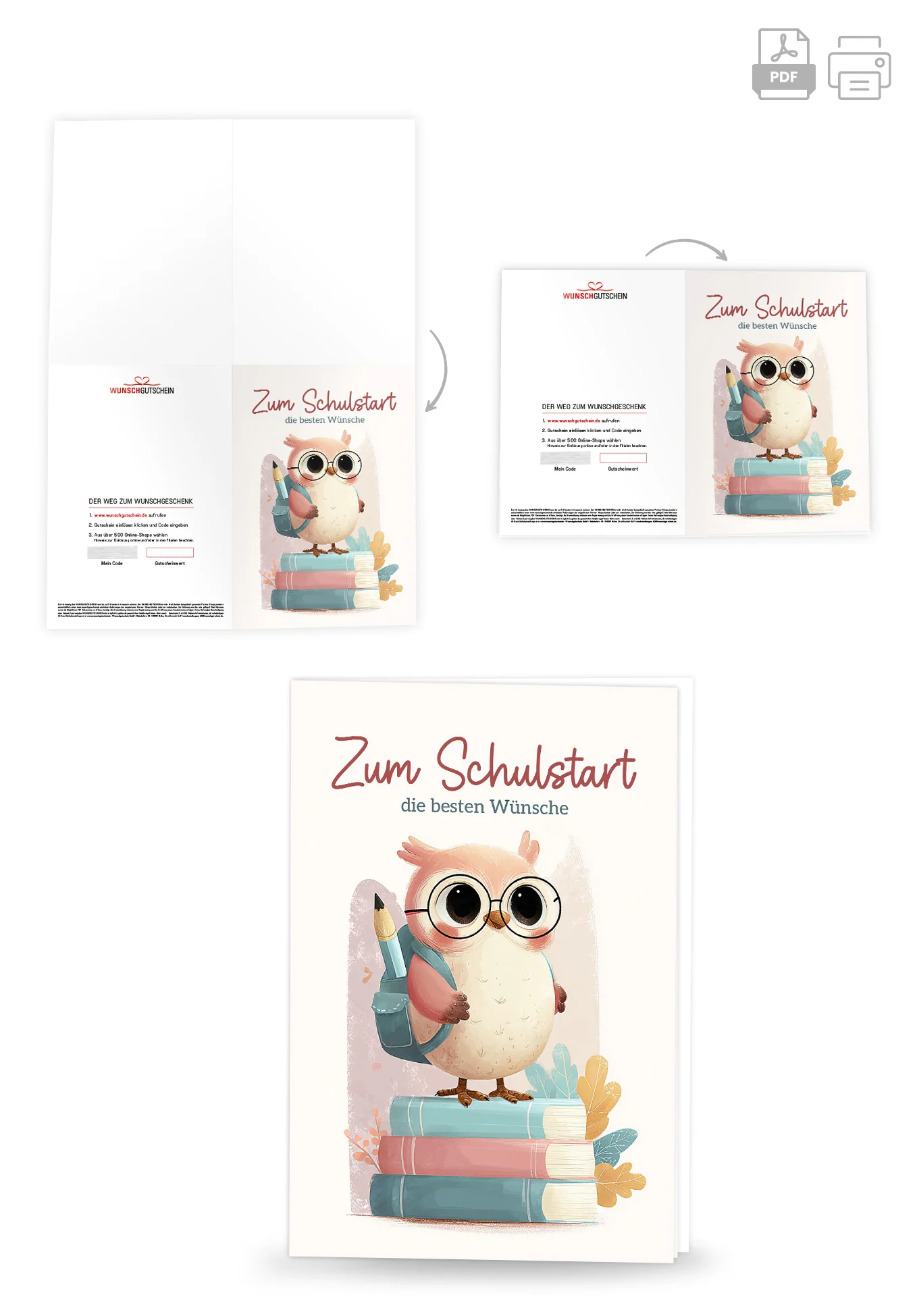 Zum Schulstart - Eule - Image 4