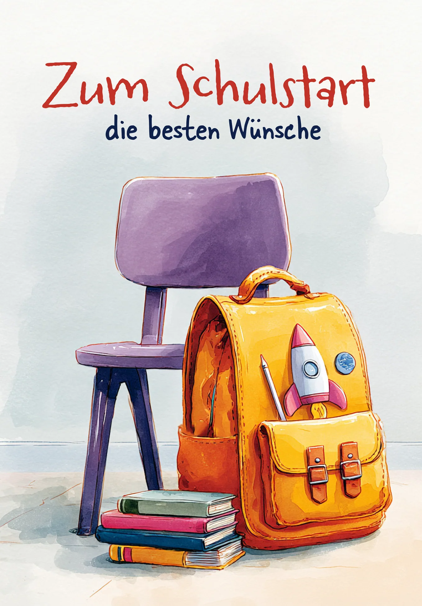 Zum Schulstart - Stuhl und Rucksack PDF - Image 2