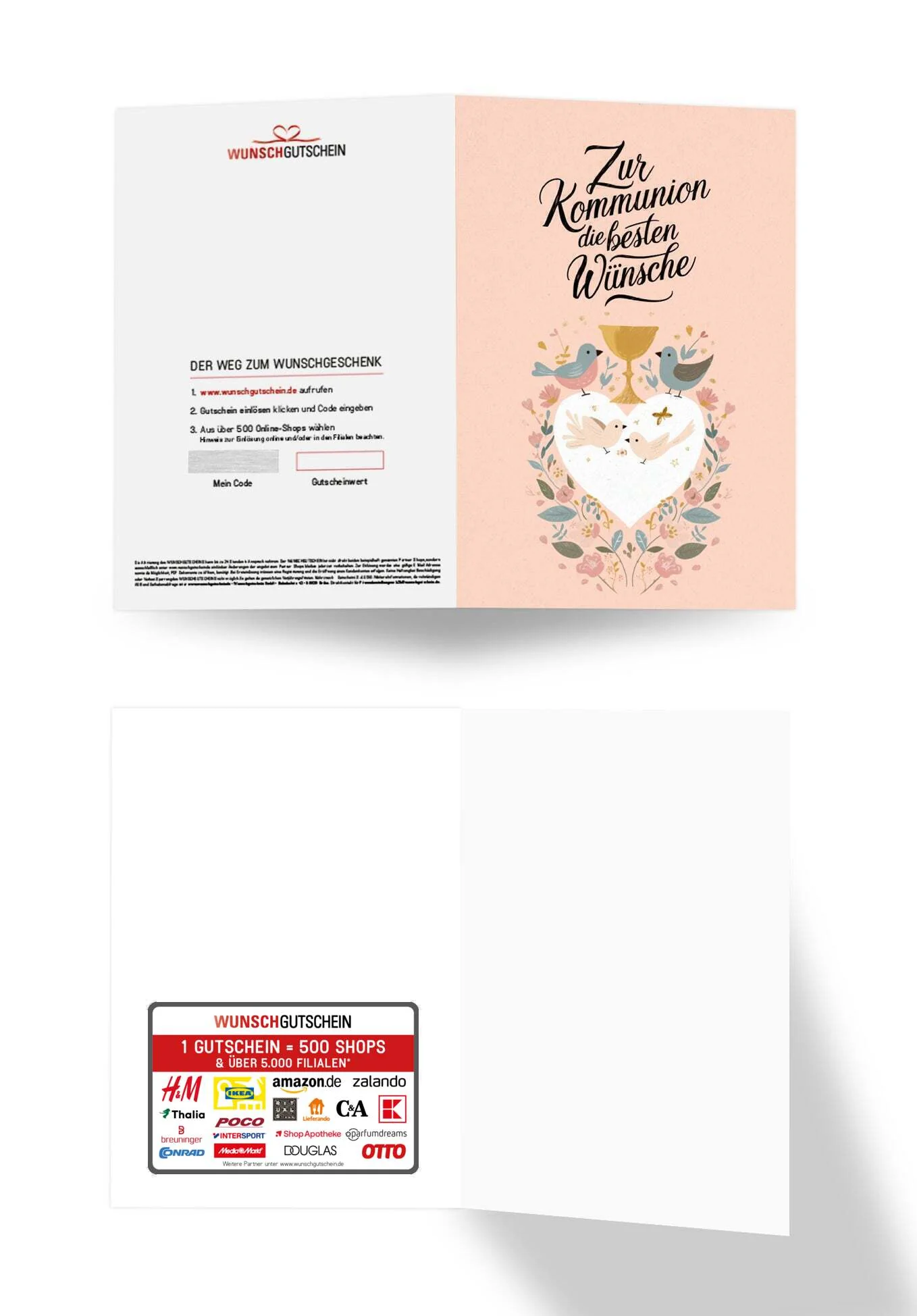 Zur Kommunion - Herz Vögel PDF - Image 3