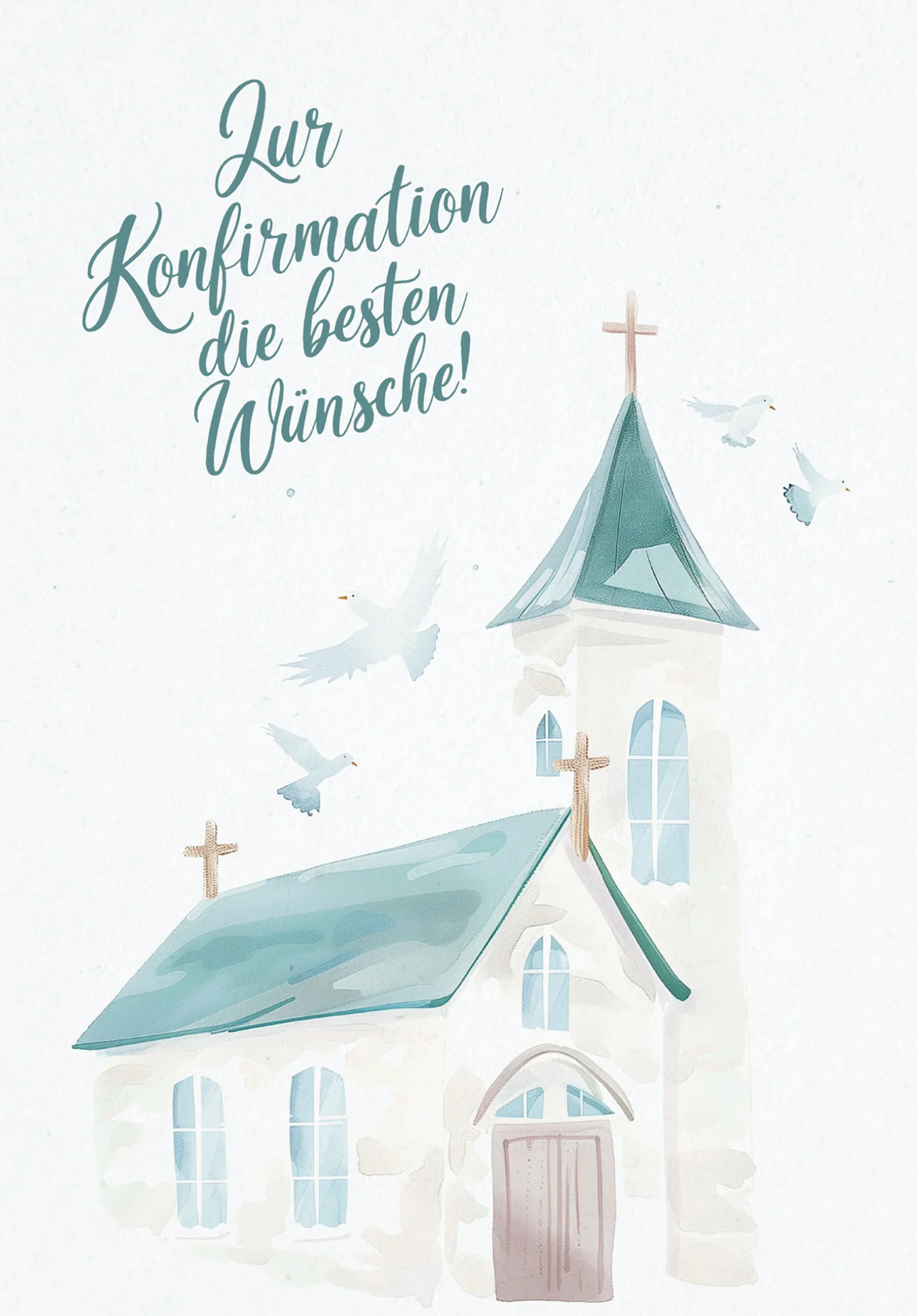 Zur Konfirmation - Kirche Grün - Image 2