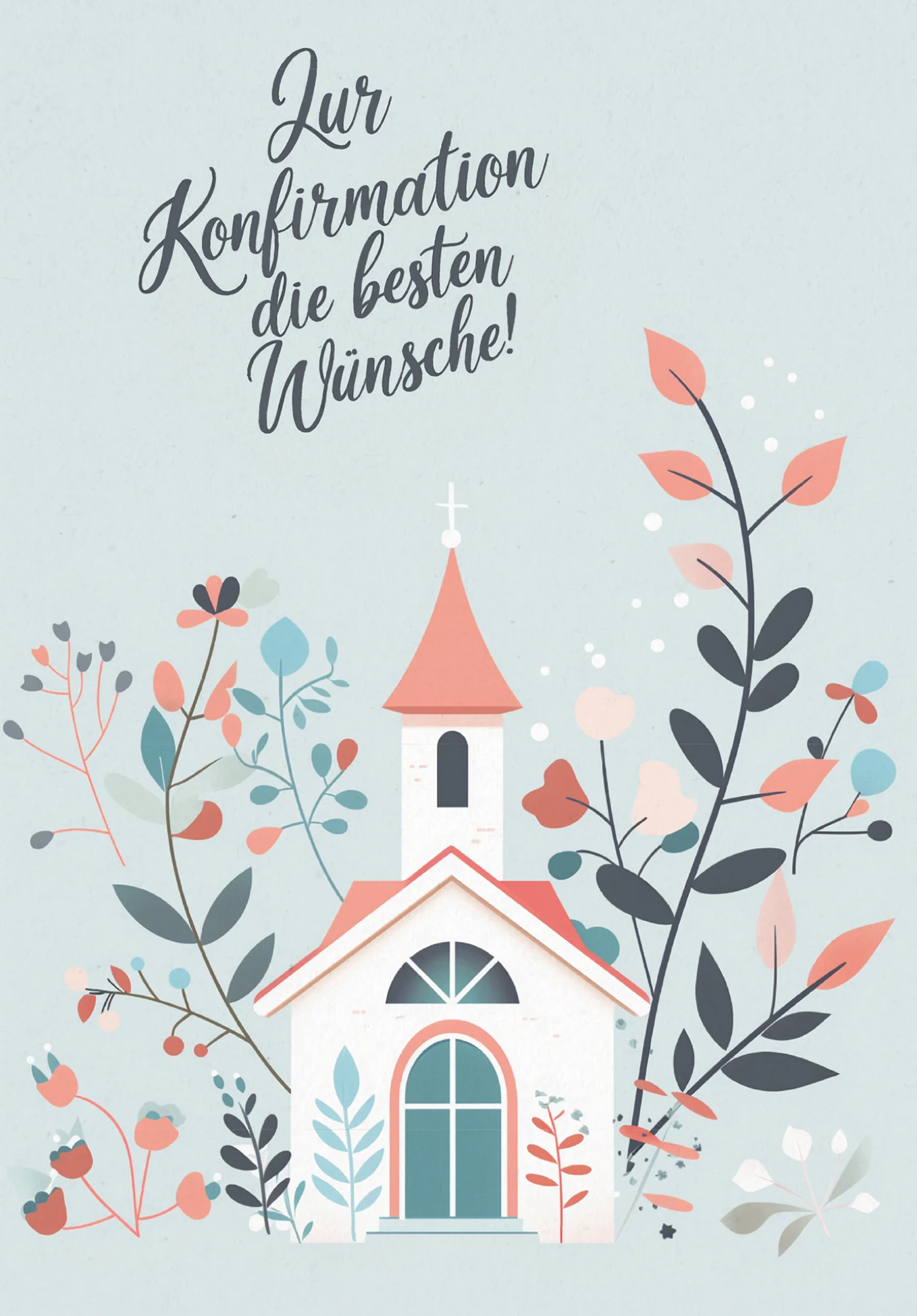 Zur Konfirmation - Kirche Rosa - Image 2